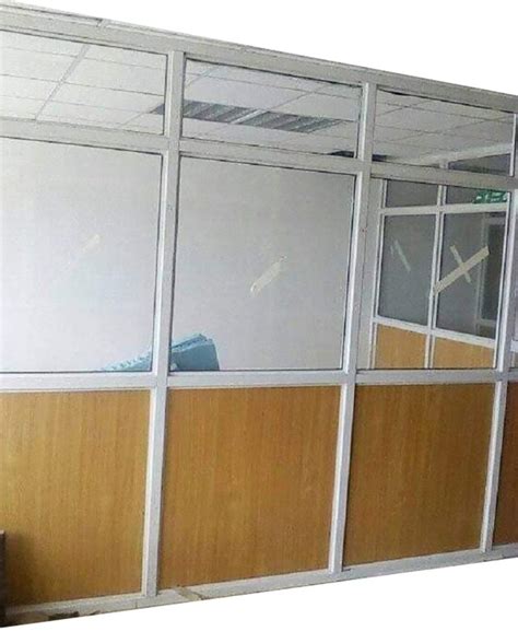 Aluminium Simple Aluminum Office Partitions At Rs 210 Square Feet In Pune Id 26099100255