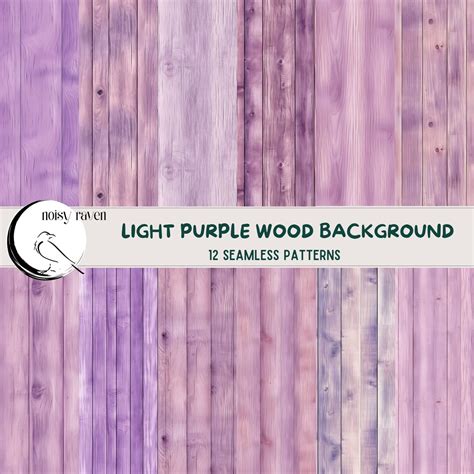 Lavender Wood Seamless Patterns Light Purple Wood Photo Backdrop