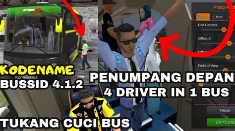 Driver Bussid In Bus Tukang Cuci Bus Di Garasi Bus Simulator