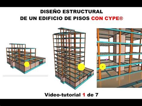 Vídeo 1 de 7 DISEÑO ESTRUCTURAL DE EDIFICIO DE PISOS CON CYPE YouTube