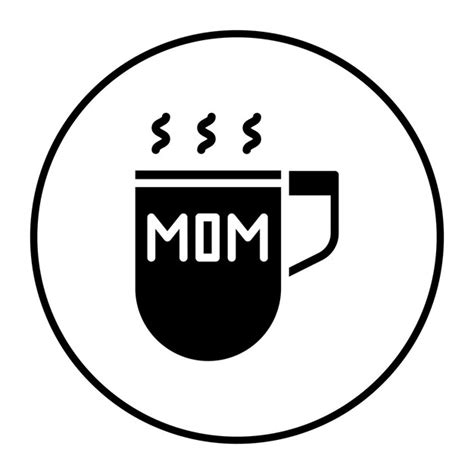 Premium Vector Mom Mug Vector Illustration