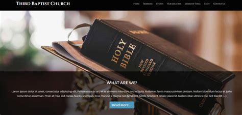 The Best Free Or Really Cheap Wordpress Church Themes