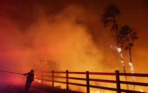 Franklin Fire Thousands Warned To Evacuate In California As Blaze