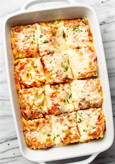 Lasagna Roll Ups • Salt And Lavender