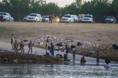 Las Impactantes Imágenes De Los Migrantes Haitianos En La Frontera Con