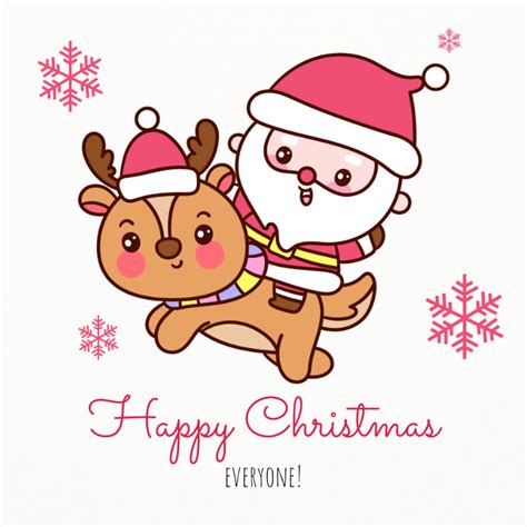 Merry Christmas Everyone Template Postermywall