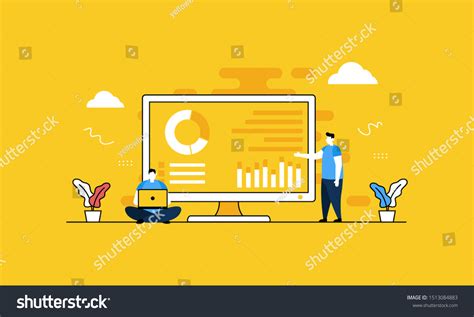 Data Analysis Flat Vector Illustration Conceptcan Stock Vector Royalty Free 1513084883