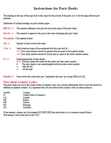 Kubota BL4520B And L4530B Backhoe Parts Manual