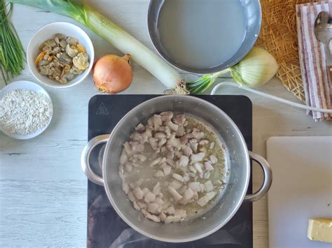 Sopa De Almejas De Nueva Inglaterra Receta F Cil De Clam Chowder