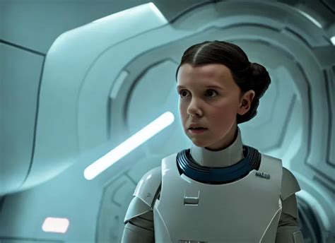 Film Still Of Millie Bobby Brown As Princess Stable Diffusion