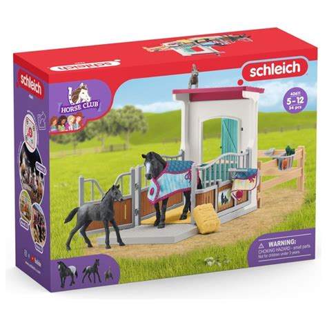 Schleich Horse Club Horse Box with Mare & Foal 42611 | Smyths Toys UK