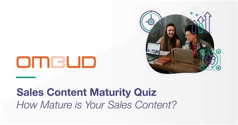 Sales Content Maturity Quiz
