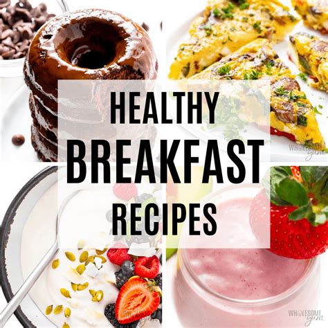 Easy Healthy Breakfast Recipes & Ideas | Wholesome Yum