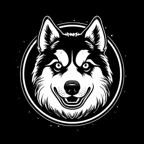 Siberian Husky - High Quality Vector Logo - Vector illustration ideal