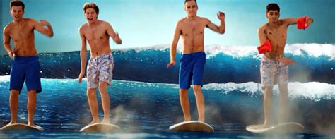 Superficial Guys ONE DIRECTION SHIRTLESS BEHIND THE SCENES KISS YOU