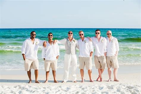 Beach Ceremony Blue Beach Wedding Attire For Men