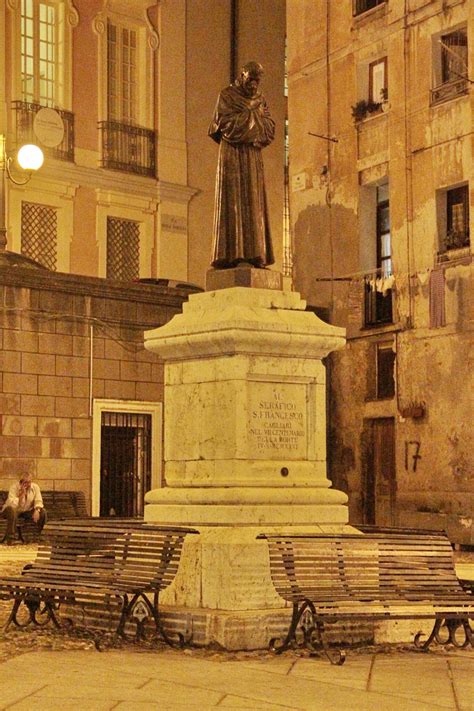 San Francesco Vor Dem Dom In Cagliari Sardinien Bad Wildungen