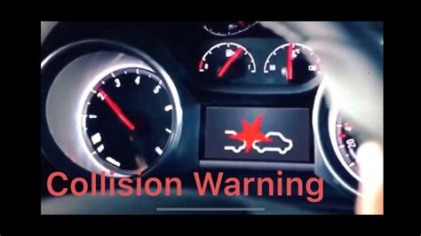 How To Use It Vauxhall Forward Collision Warning System Youtube