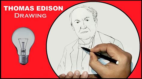 Thomas Edison Drawing Youtube