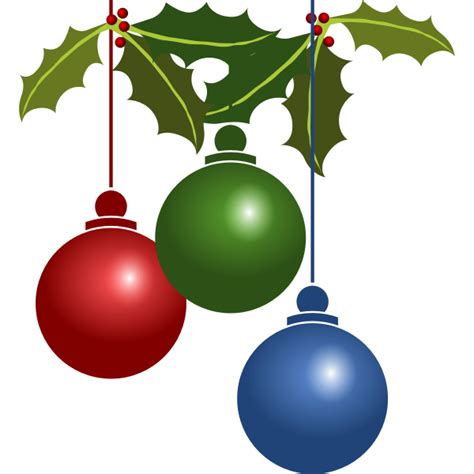 Christmas decorations vector | Free SVG