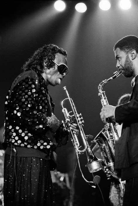 Nuvola In Calzoni 1987 Miles Davis And Kenny Garrett Alto Sax Ph