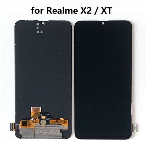 Realme X2 Lcd Touch Screen OEM NOVO Crni