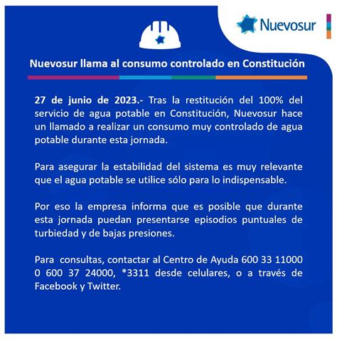 Nuevosur On Twitter Hacemos Un Llamado Al Consumo Racional En