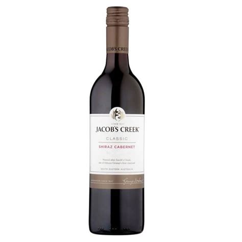 Сухо червено вино JACOB'S CREEK, Шираз/Каберне, Алкохол 13.9 %, 0.75 л ...