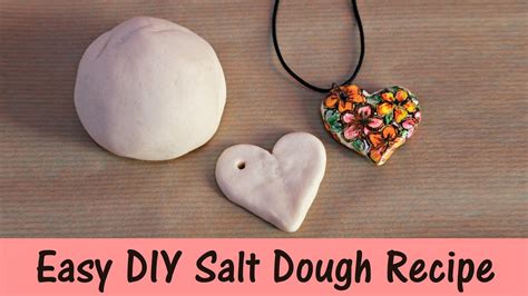 How To Make Salt Dough For Crafts