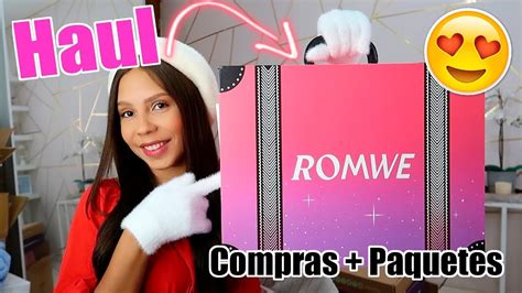 Haul Romwe😍compras Que Salvaran Tu Cabello Dossier♡│mirianny Youtube