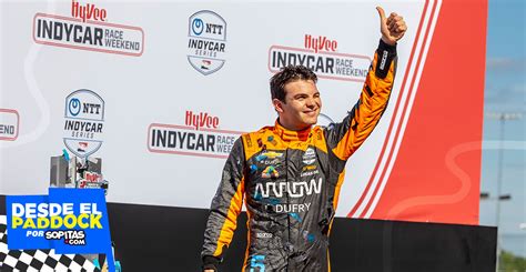 Pato Oward Consuma Su Primer Podio En El Inicio De La Indycar