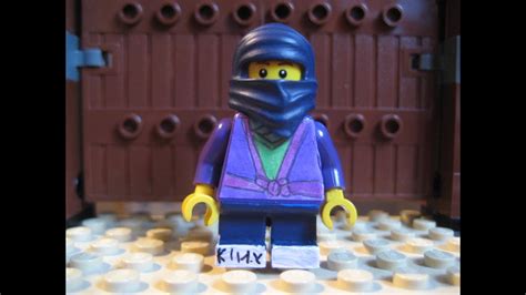 Lego Ninjago Custom Minifigure 2016 Summer Purple Ninja Youtube