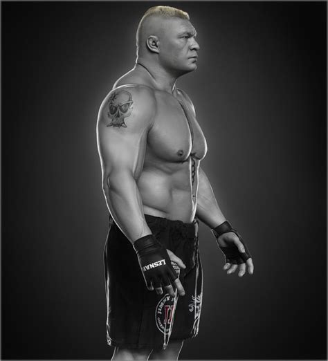 ArtStation Brock Lesnar Done For WWE Hossein Diba Brock Lesnar