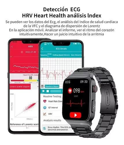 Smartband Gen Rica Watch Fd E Sport Caixa De Tit Nio Preta