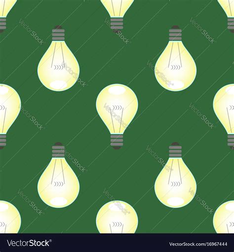 electric lamp seamless pattern royalty  vector image