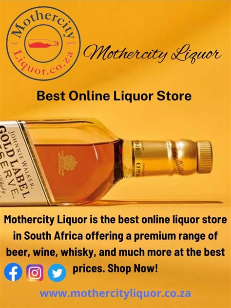 Ppt Mothercity Liquor Best Online Liquor Store South Africa