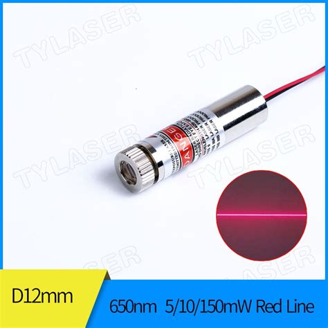 Focusable Mm Nm Red Laser Locator Mw Mw Degree Line