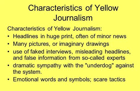 Yellow Journalism Truth Decay And The Cult Of Ignorance