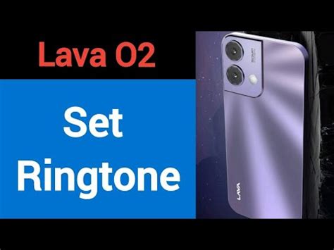 How To Set Ringtone In Lava O Lava O Me Ringtone Kaise Set Kare