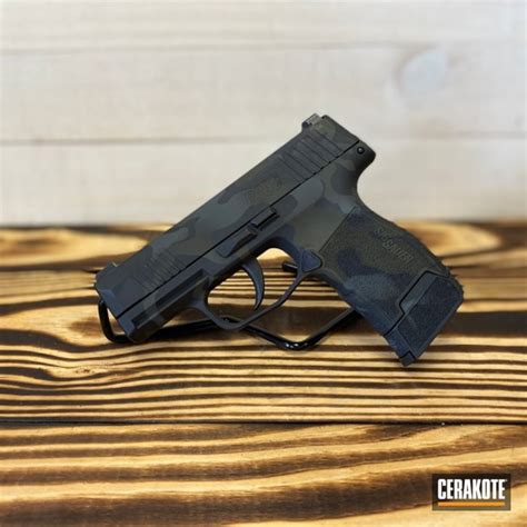 Sig Sauer P365 Done In A Dark Multicam Finish Cerakote