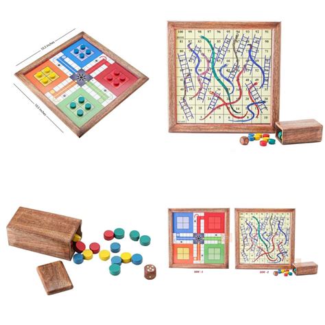 Wooden Ludo Board Game Number Of Players Inches At Rs In New