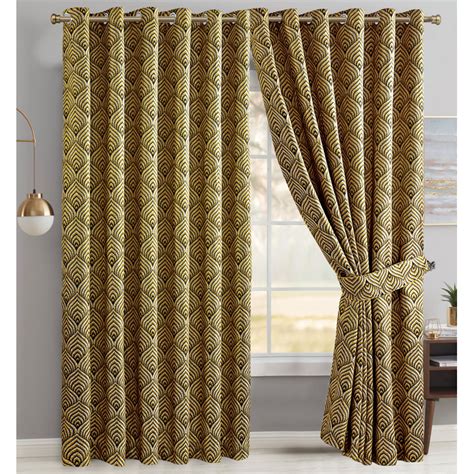 Fairmont Park Annelise Polyester Room Darkening Eyelet Curtain Pair