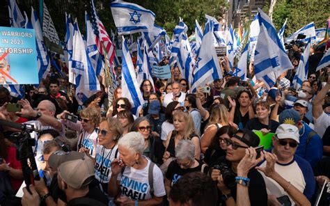 Hundreds Protest Outside Netanyahus Vacation Spot In Golan Heights Resort Village The Times