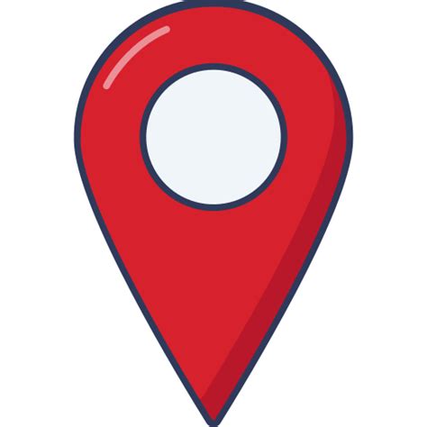 Location Dinosoft Lineal Color Icon