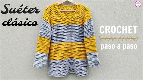 V Stago Condensar Literatura Tutorial Sueter A Crochet Peregrino