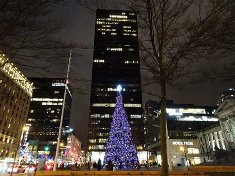 Taller than Rockefeller: Vancouver's official Christmas Tree is a ...