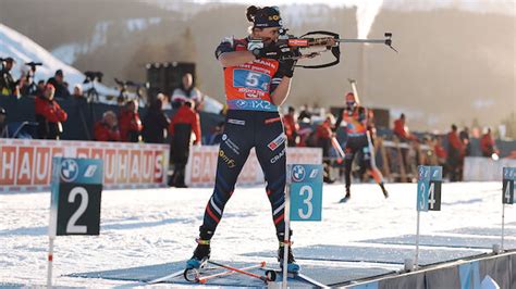 Biathlon Bristanter Doppelsieg In Der Verfolgung In Oberhof