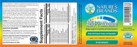 Acid 2 Alkaline Whole Food Alkalizing Vegetarian Capsules 90 Count M