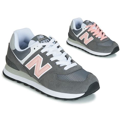 Venta New Balance 574 Femme Gris Rose En Stock