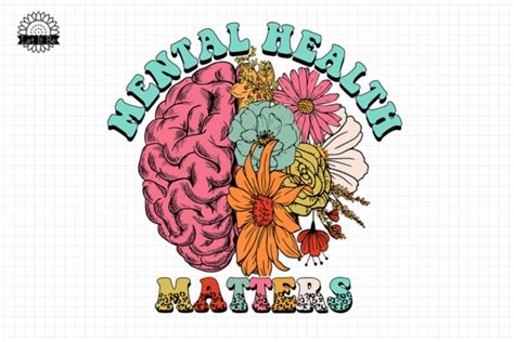 Mental Health Matters Png Print Graphic By Let It Be Design Creative